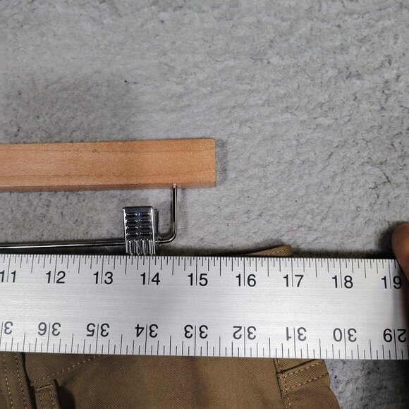 Theory Pants Men's 34 Brown Stretch Flat Front Haydin Straight Slim Fit Classic - Picture 7 of 11